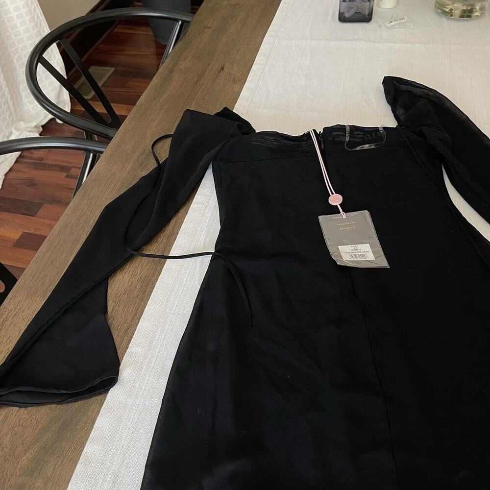 house of cb babydoll black dress - Picture 8 of 8